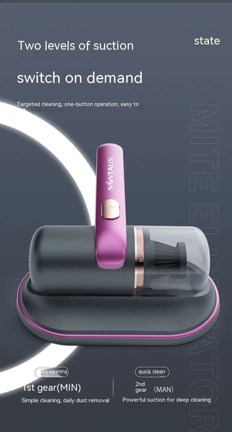 Electric UV Mite Remover & Mini Vacuum Cleaner