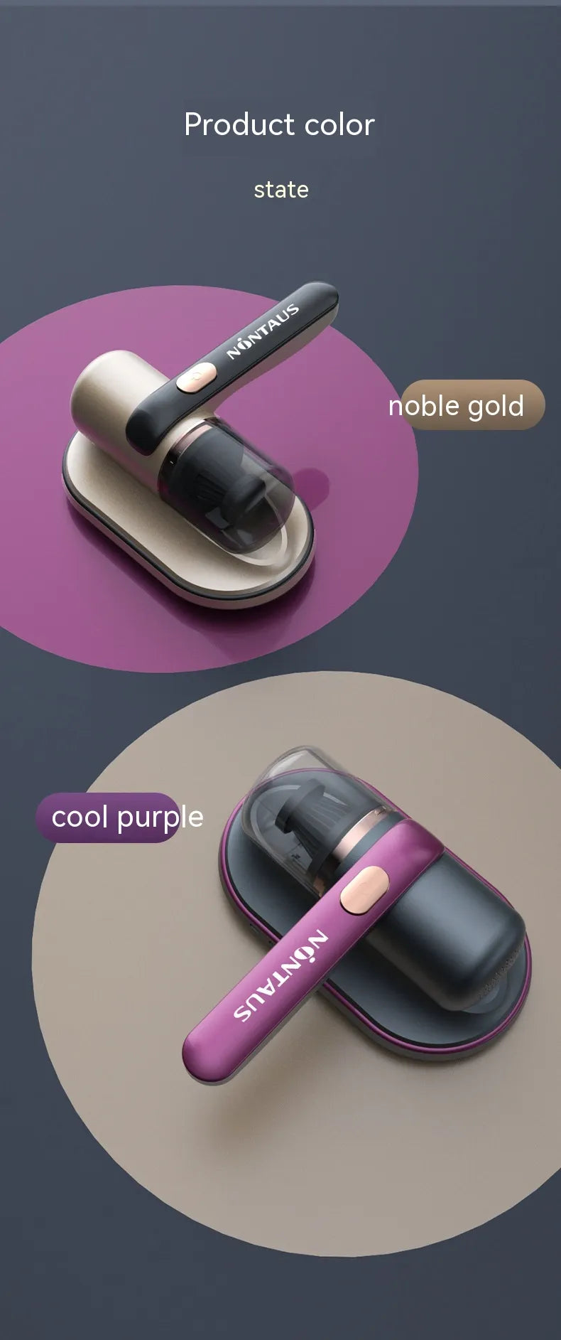 Electric UV Mite Remover & Mini Vacuum Cleaner